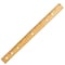 Charles Leonard Economy Wood Ruler, PK48 77120 - alternate 2